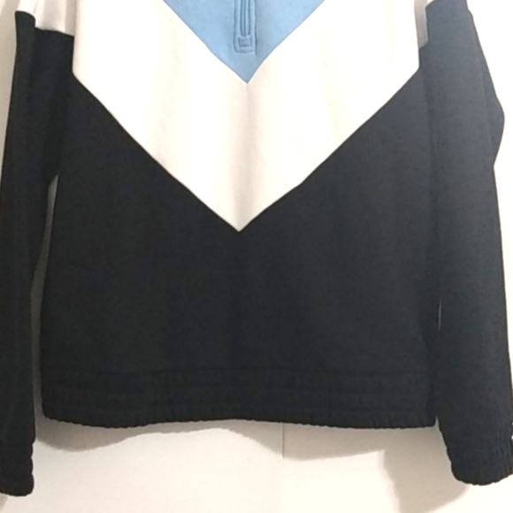 FILA NWOT PULLOVER COLORBLOCK LONG SLEEVE FLEECE SWEATSHIRT SIZE MEDIUM - Picture 5 of 10